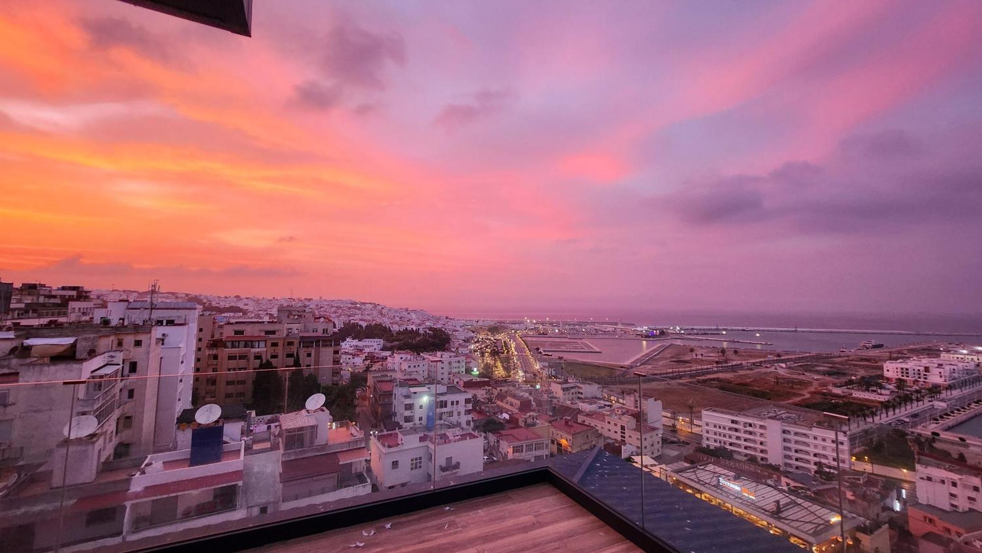 Magnifique Penthouse 160M2 Terrasse 90M2 Vue Mer Tanger Eksteriør bilde