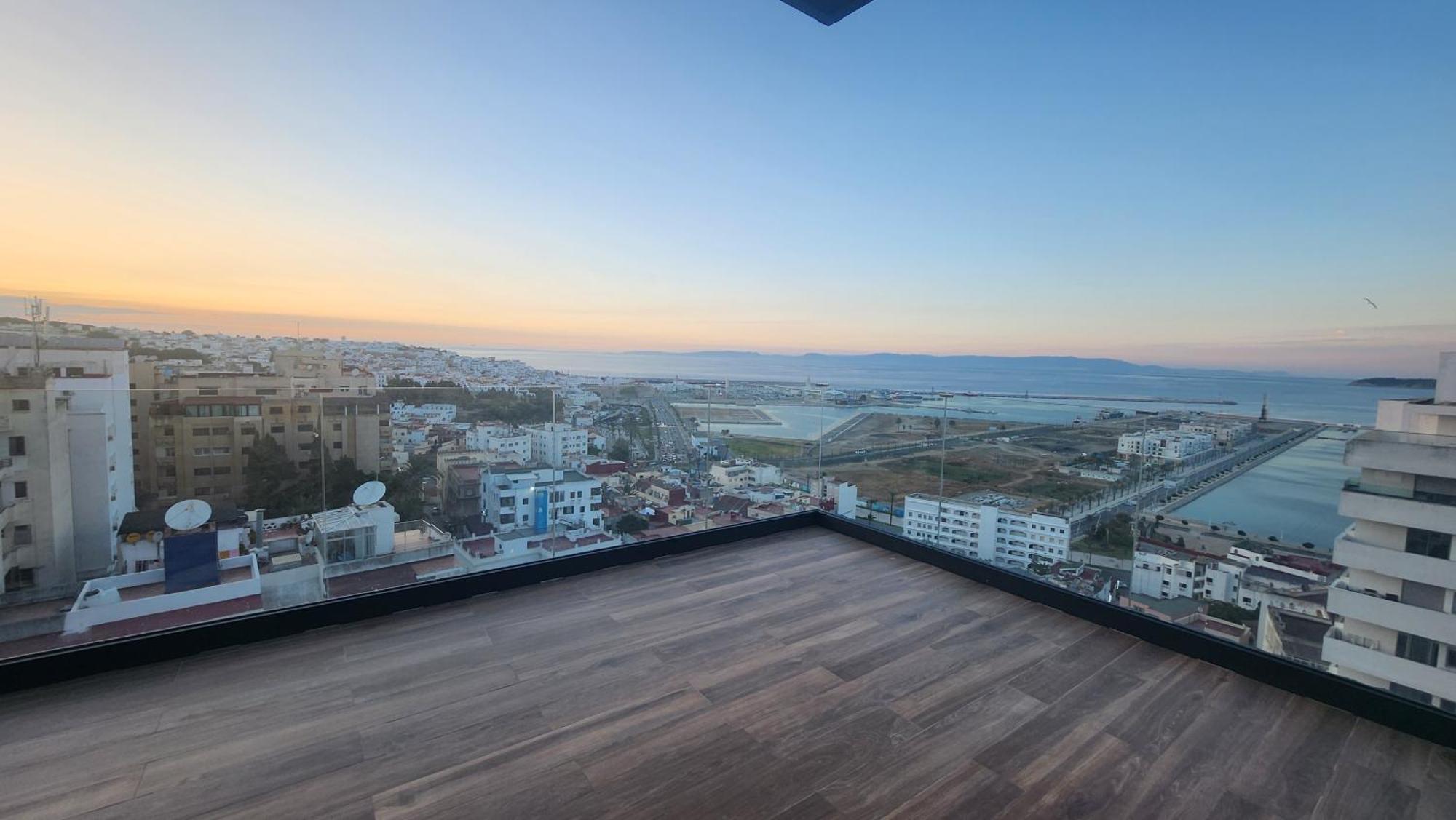 Magnifique Penthouse 160M2 Terrasse 90M2 Vue Mer Tanger Eksteriør bilde