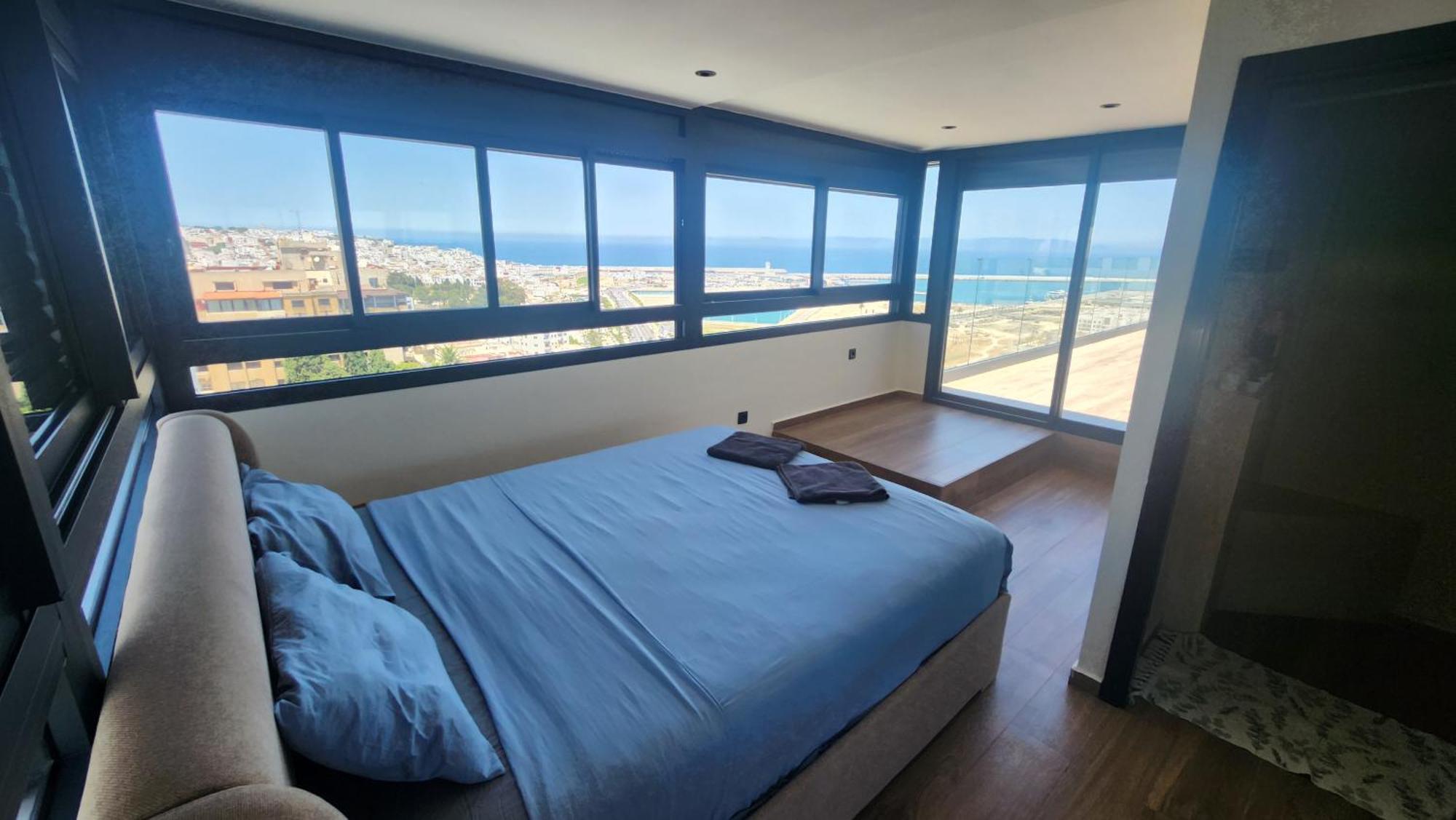 Magnifique Penthouse 160M2 Terrasse 90M2 Vue Mer Tanger Eksteriør bilde